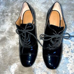 Calvin Klein patent booties 7.5
